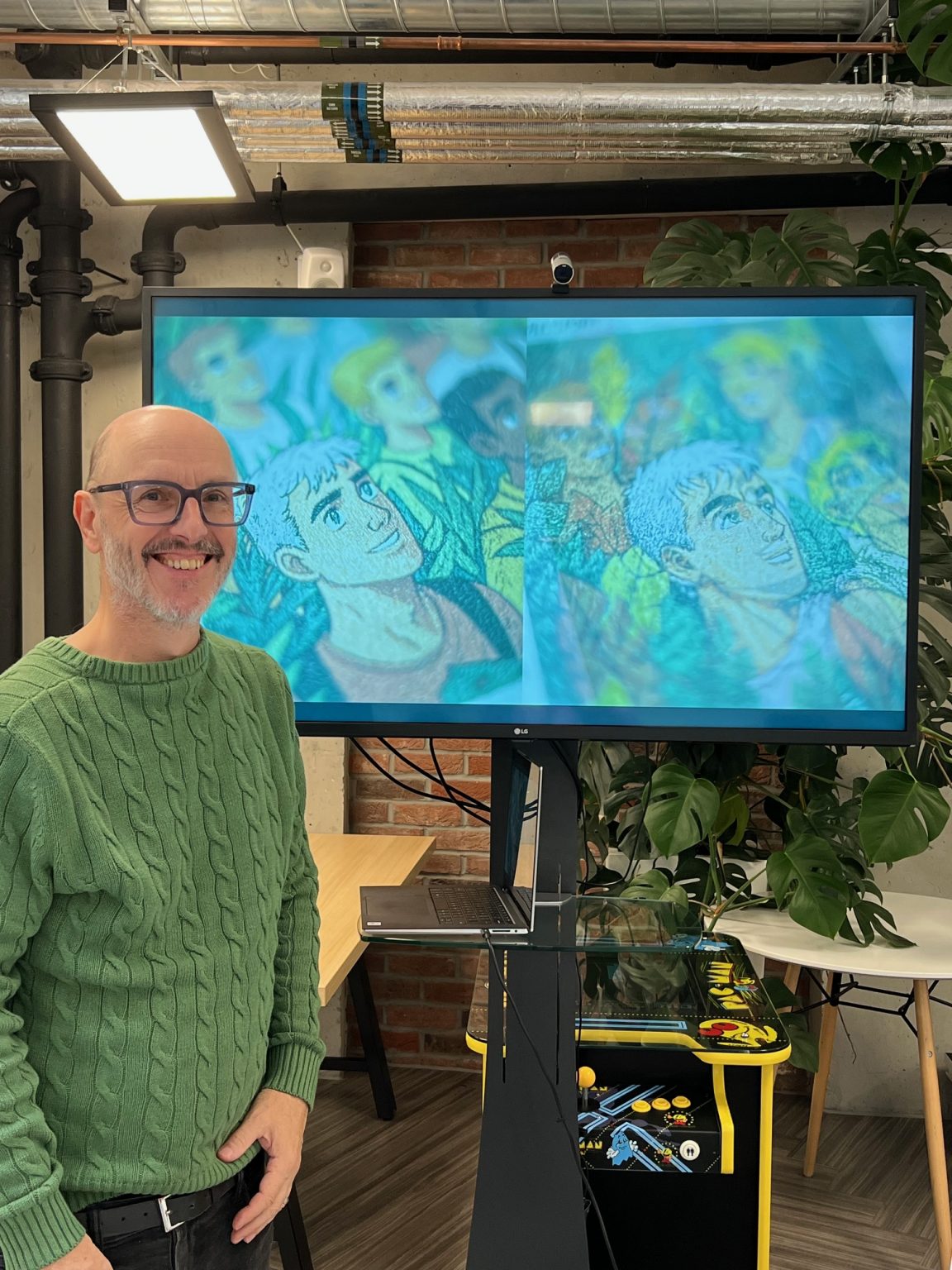 Geoff Davis CAS Exhibition BCS Moorgate London